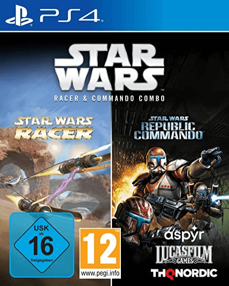 Star Wars Racer and Commando Combo screenshot 1 for Playstation 4